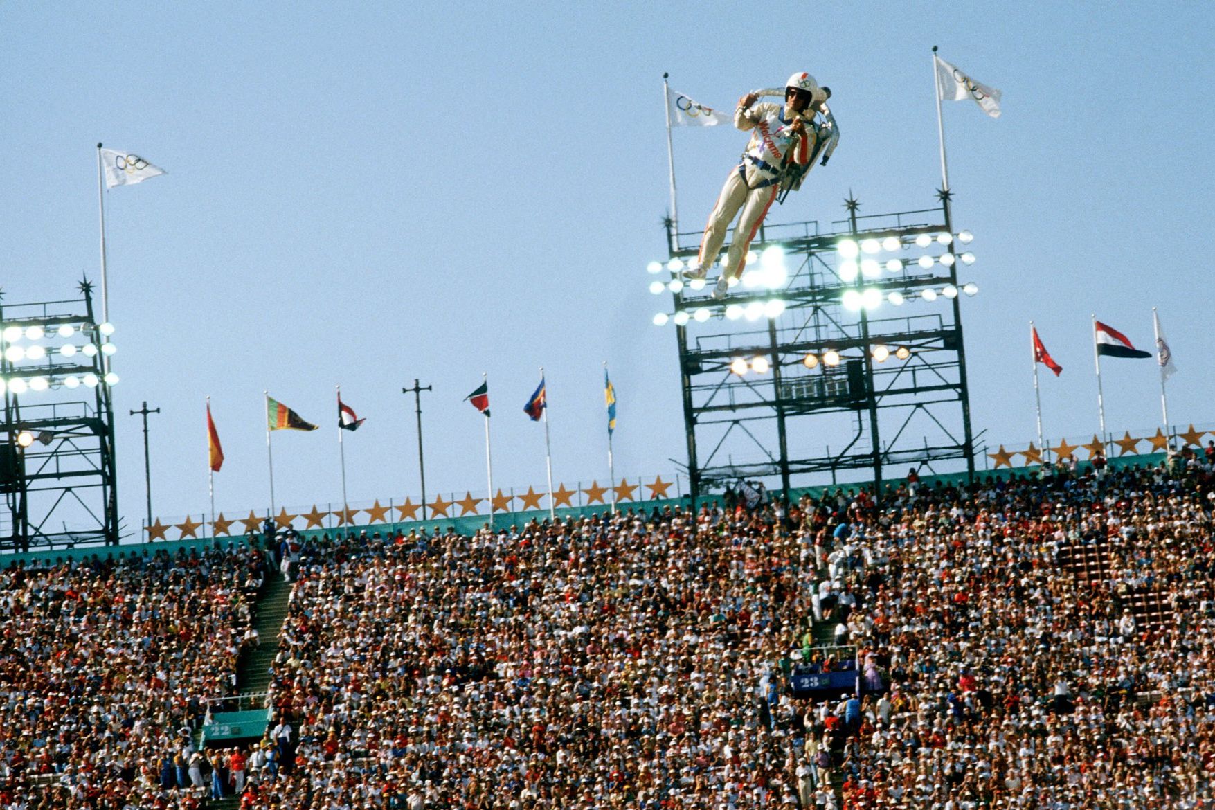 Los Angeles Olympics 1984 Who was the Rocket Man? British GQ