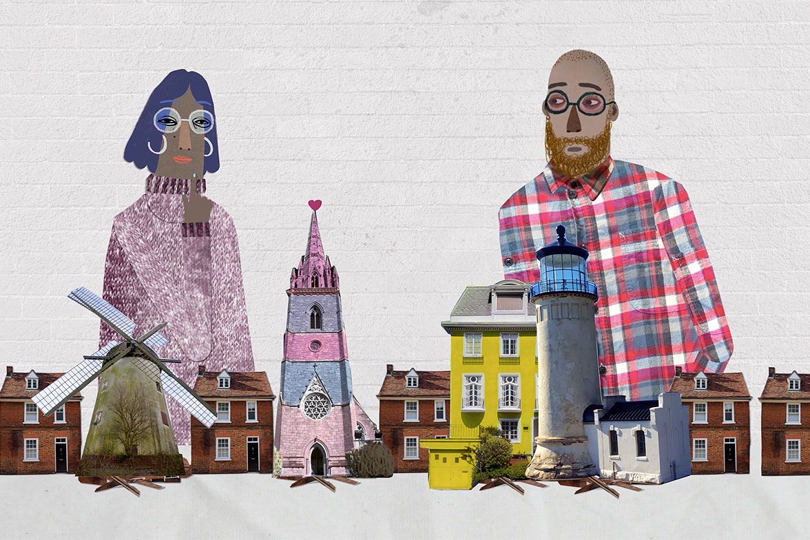 Luke Evans and Jack Whitehall chat over Two Whiskies Shot at the